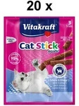 Vitakraft Katzensnack Cat-Stick mini Scholle & Omega 3 - 60 x 6g