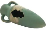 Hobby Amphore bronze L - nat&uuml;rliche Aquariendekoration - 28 cm