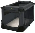 MAELSON Soft Kennel Transportbox, faltbar - anthrazit - 72 x 51 x 51
