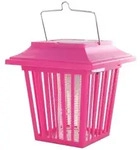 Weitech Multifunktions-Solarlaterne mit LED UV Insektenvernichter - fuchsia