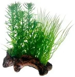 Hobby Flora Root 2 - S, 17 cm - Kunststoffpflanze f&uuml;r Aquarien