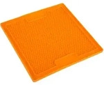 LickiMat Soother - TRP Schleckmatte f&uuml;r Hunde - orange - 20 cm