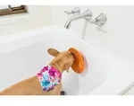 LickiMat Splash - Schleckschale aus Naturgummi f&uuml;r Hunde und Katzen - t&uuml;rkis...