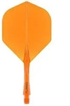 Winmau Fusion No2- Neon Orange - 22mm/short