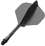 Winmau Fusion No2 - Schwarz - 34mm/medium