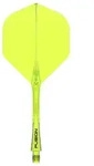 Winmau Fusion No2 - Neon Gelb - 34mm/medium