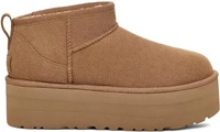 UGG 1135092-CHE, UGG Classic Ultra Mini Plattform Chestnut Damen