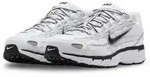 Nike P-6000 White Metallic Silver Black - 43