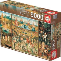 EDUCA 9214831 Der Garten der L&uuml;ste 9000 Teile Puzzle