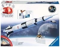 RAVENSBURGER 11545 3D PuzzleBauwerke 440 Teile Apollo Saturn V Rocket