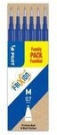 PILOT PEN 2261003F6 FriXion Tintenrollermine 0.7 blau 6 St&uuml;ck
