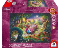 SCHMIDT SPIELE 57398 Puzzle 6000 Teile Thomas Kinkade Disney, Mad Hatter&rsquo;s Tea