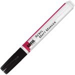 KREUL 46239 Acryl Matt Marker, medium, Rundspitze ca. 2 - 4 mm, schwarz