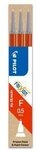 PILOT PEN 2265002F Mine FriXion Point Rot - 3er Set