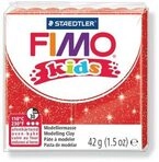 STAEDTLER&reg; FIMO&reg; kids 8030 ofenh&auml;rtende Modelliermasse, 42g, glitter rot