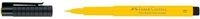 FABER-CASTELL 167407 Pitt Artist Pen Brush Tuschestift, kadmiumgelb