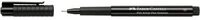 FABER-CASTELL 167199 Tuschestift Pitt Artist Pen S Farbe 199 schwarz