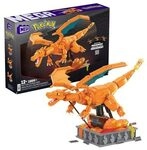 MEGA BRANDS HMW05 MEGA Pok&eacute;mon Motion Glurak - Bauset (1664 Teile) F&uuml;r Sammler
