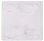 RAYHER 36083000 Gie&szlig;form: Fische 4 Gr&ouml;&szlig;en, 7,5-14,5 x 3,7-7,4cm, Tiefe 3cm