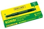 ONLINE 17144/12 Kombipatrone GR&Uuml;N, 5 St&uuml;ck