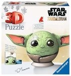 RAVENSBURGER 11556 3D PuzzleBall 72 Teile Mandalorian Grogu mit Ohren