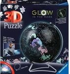 Ravensburger 11544 3D Puzzle Sternenglobus mit Glow-in-the-Dark Effekt
