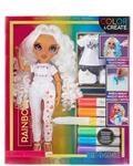 MGA Entertainment Rainbow High Color & Create DIY Modepuppe - Lila Augen