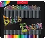 Faber-Castell Buntstifte Black Edition 100er Metalletui