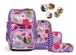 ERGOBAG 01036-90275-10 cubo Schulrucksack-Set regular Bl&uuml;tenzauB&auml;r, 5-teilig