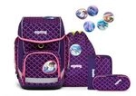 ERGOBAG 01036-900K2-10 cubo Schulrucksack-Set LUMI PerlentauchB&auml;r, 5-teilig