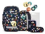 ERGOBAG 01033-90277-10 pack Schulrucksack-Set regular B&auml;rnsteinh&ouml;hle, 6-teilig