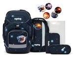 ERGOBAG 01033-900L9-10 pack Schulrucksack-Set GALAXY GLOW KoB&auml;rnikus, 6-teilig