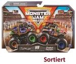Spin Master Monster Jam 2-Pack 1:64, 1 Packung, 4-fach sortiert