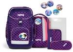 ergobag Maxi-Set Schulrucksack-Set PerlentauchB&auml;r LUMI Edition, 6-teilig