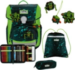 SCOUT S75450002200 Schulranzen-Set 4-teilig Cubes Neo