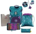 DERDIEDAS 8509177 5-teiliges Schulrucksack-Set ErgoFlex Easy Exklusiv Superflash