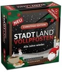 DENKRIESEN SL3012 Stadt Land Vollpfosten&reg;: Das Kartenspiel &ndash; CHRISTMAS EDITION -