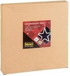 Idena LED Dekolicht Stern warmwei&szlig; 6h Timer 23x23cm