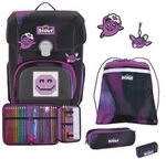 SCOUT 75460800500 Schulranzen-Set 5-teilig Neo Set Movie Star Pink Pixel