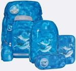 Beckmann Schulrucksack-Set Classic Ocean, 6-teilig