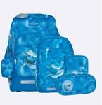 Beckmann Schulrucksack-Set Active Air FLX Ocean, 6-teilig