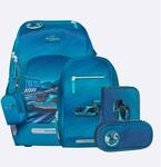 Beckmann Schulranzen-Set Active Air FLX Racing, 6-teilig