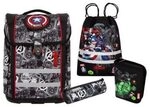 MCNEILL 9658274000 Schulranzen-Set PERFECTO, 5tlg. MARVEL &ndash; AVENGERS -Kollektion