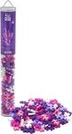 PLUS PLUS 4244 100 Kreativ Bausteine Glitzer Colormix