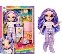 MGA 503705-EUC Junior High PJ Party Fashion Doll- Violet (Purple)