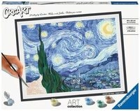 RAVENSBURGER 23518 Malen nach Zahlen ART Collection: The Starry Night (Van Gogh)