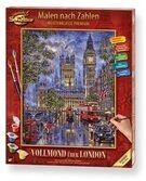 SCHIPPER 609130873 Malen nach Zahlen Vollmond &uuml;ber London