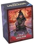 RAVENSBURGER 11098261 Disney Lorcana: Aufstieg der Flutgestalten - Deck Box Mulan
