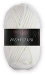 Pro Lana Wash Filz Uni Filzwolle Fb.101, 50 g
