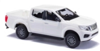 BUSCH 53702 H0 / 1:87 Nissan Navara wei&szlig;, 2015